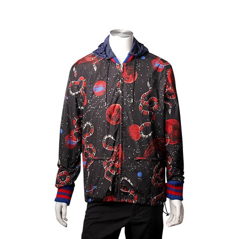 gucci space snake windbreaker|Gucci windbreaker multicolor.